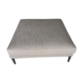 Pouf gris taupe