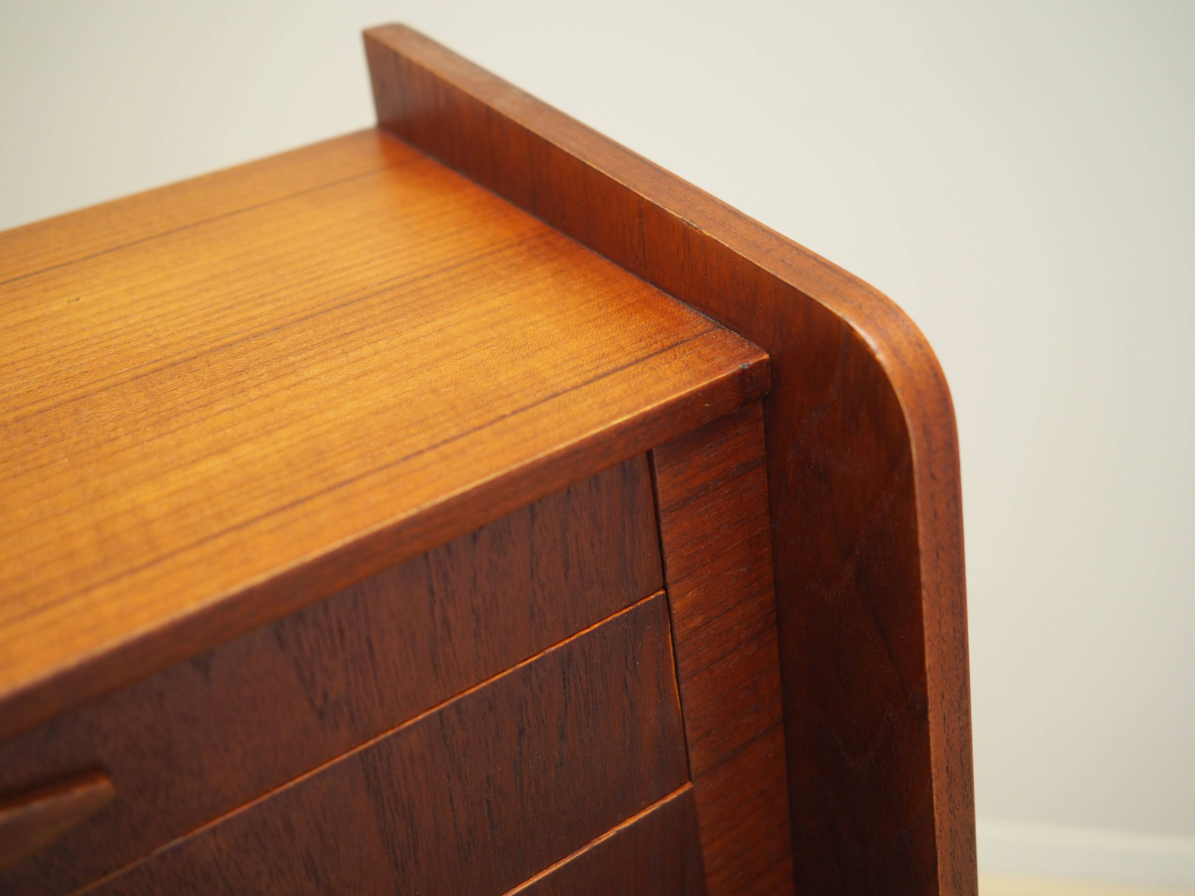 Secrétaire en teck, design danois, années 1970, production : Danemark