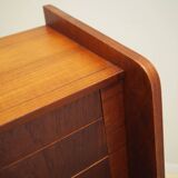 Teak secretary, Danish design, 1970s, production: Denmark