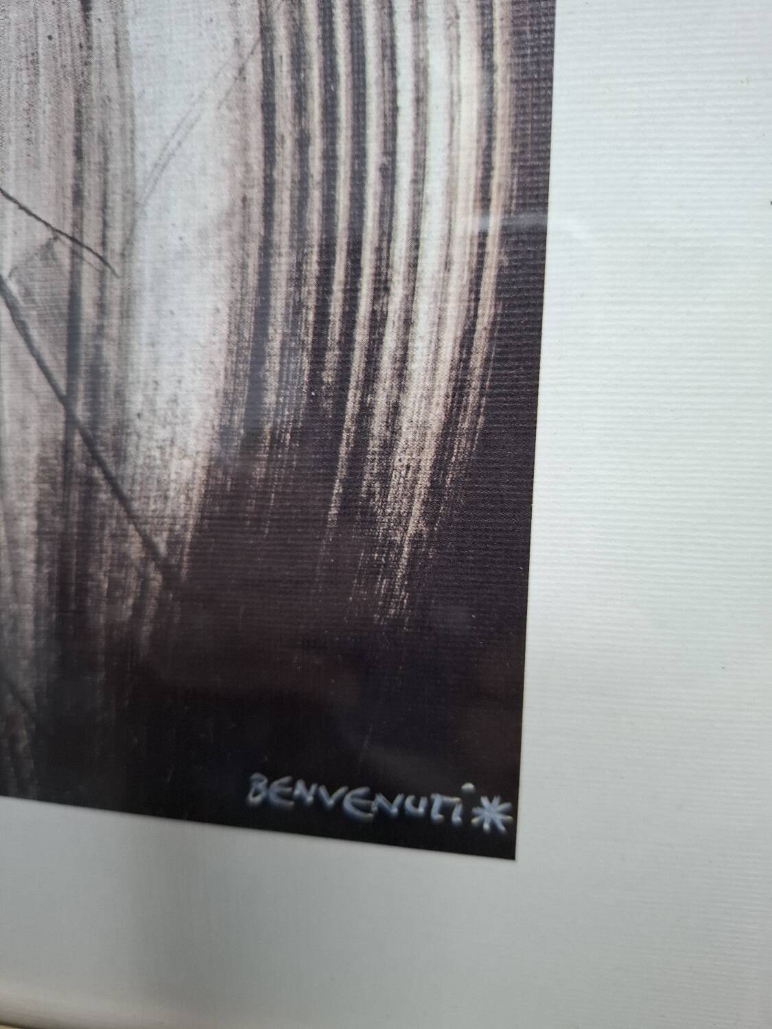 Lithograph by Riccardo Benvenuti 70's