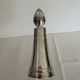 Cut glass and silver carafe