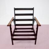 1960s Design Oak Armchair, Czechoslovakia