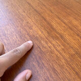 Scandinavian extendable round table