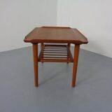 Teak Coffee Table by Holger Georg Jensen for Kubus, Denmark, 1960s