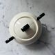Sucrier en porcelaine bicolore 