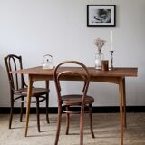 Vintage wooden dining table