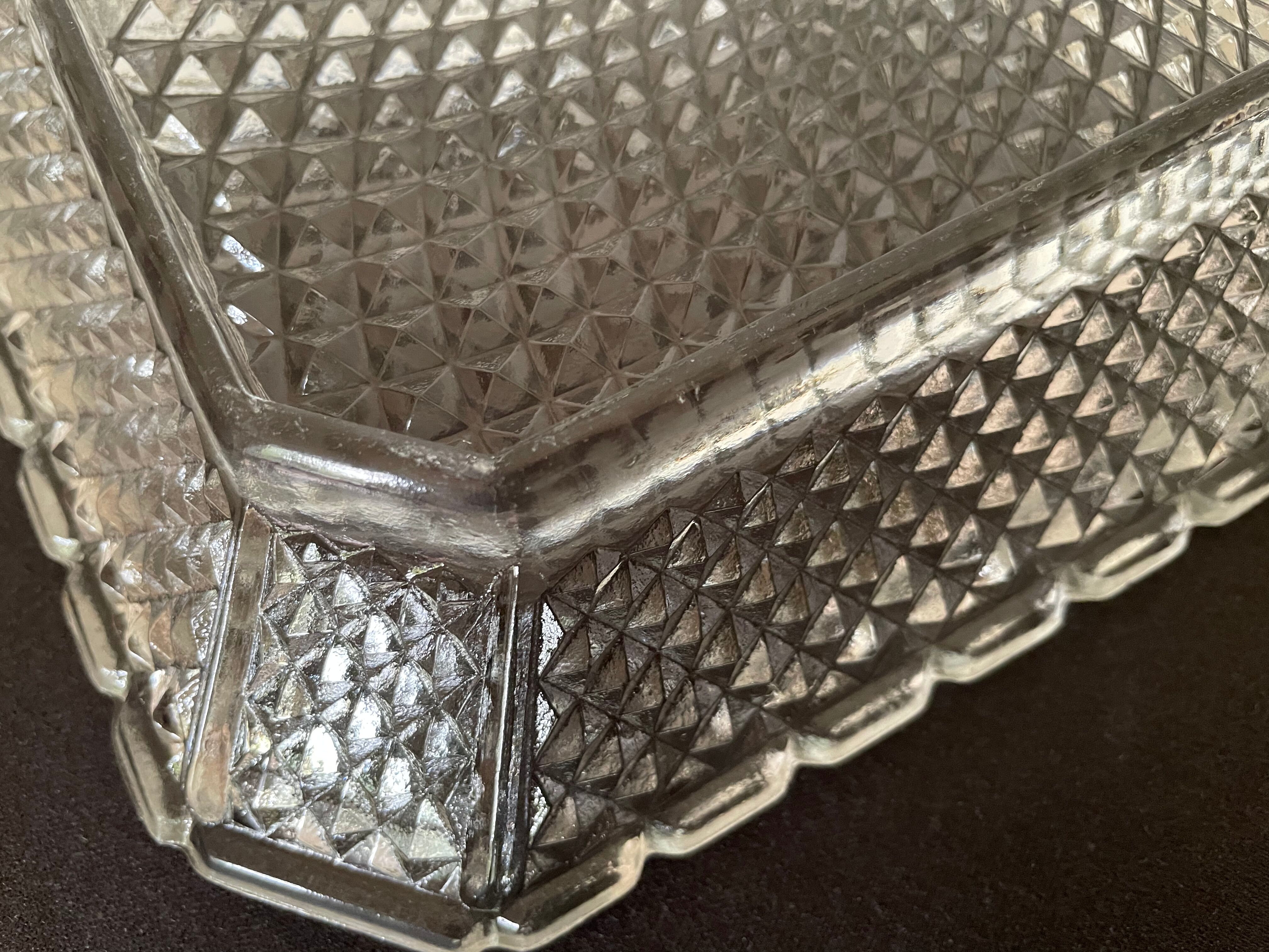 Plateau en pointe de diamant