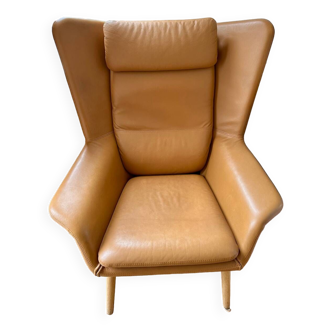 Otoman leather armchair BoConcept