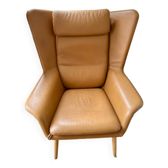 Fauteuil en cuir Otoman BoConcept