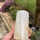 Vase soliflore en marbre blanc