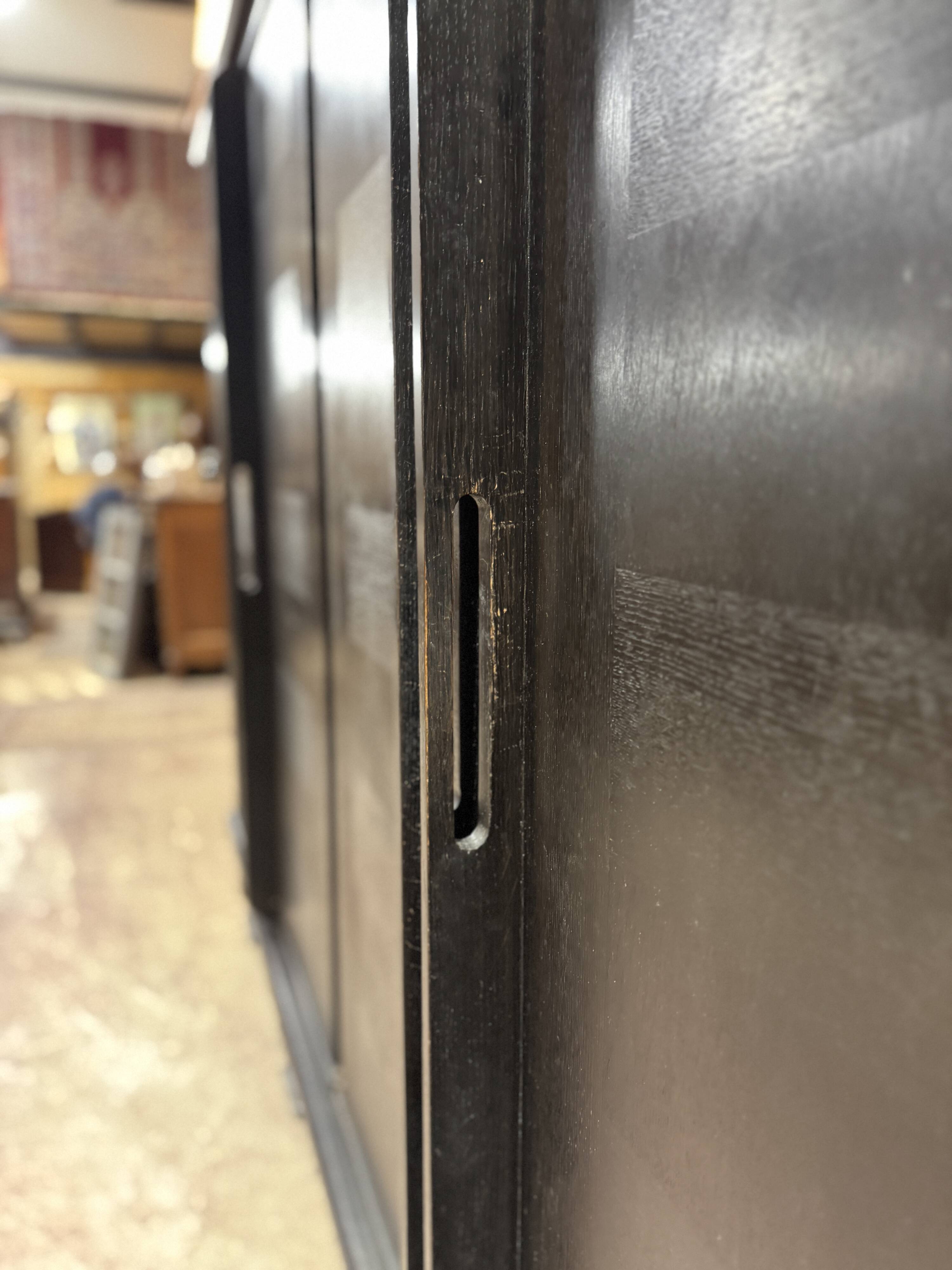 Oak wardrobe by Guillerme & Chambron