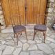 2 vintage Sholz bistro chairs
