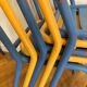Set of 5 Tolix chairs