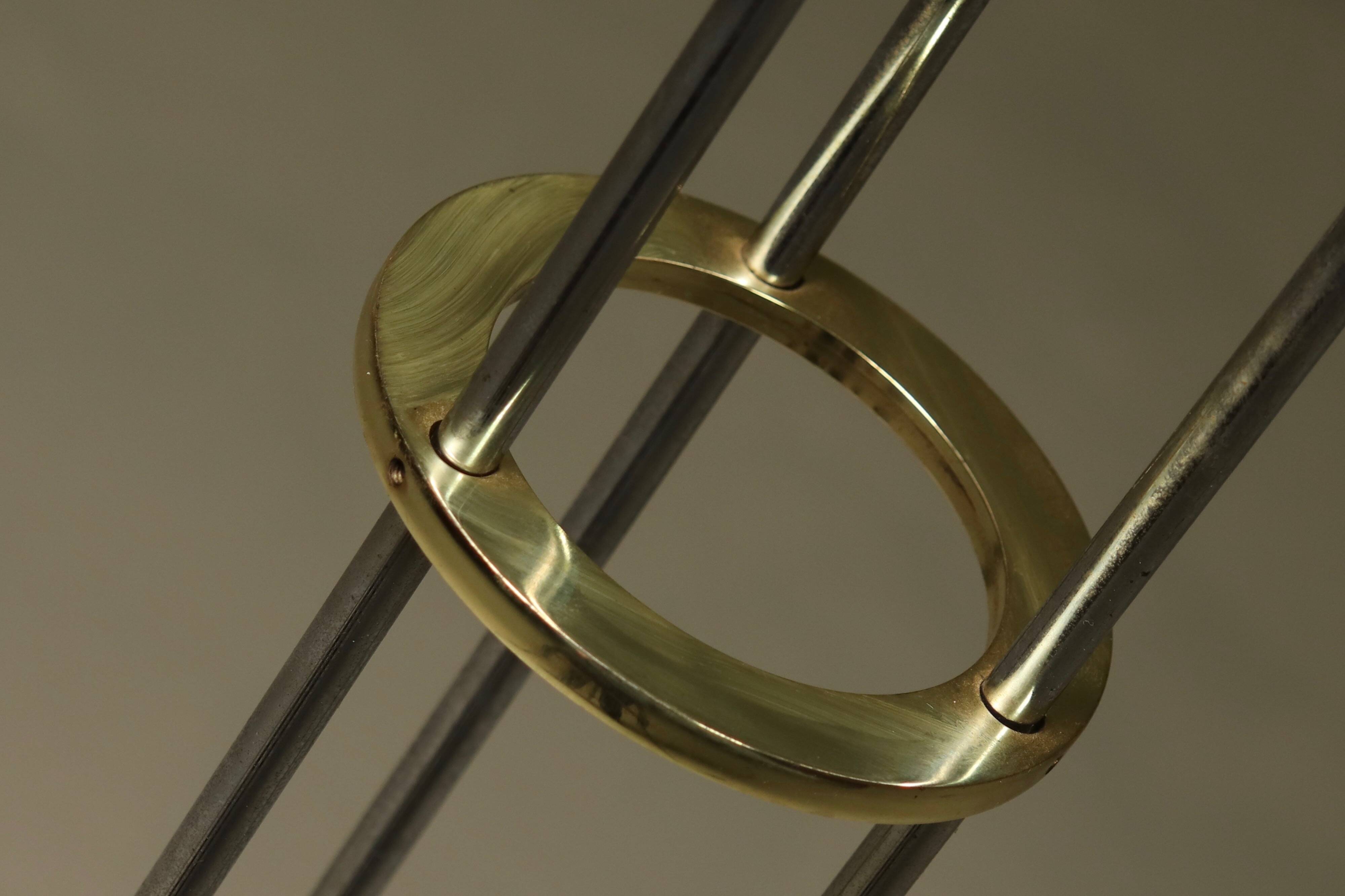 Handcrafted Studio Made Floor Lamp by Ralph Zernisch 1980s