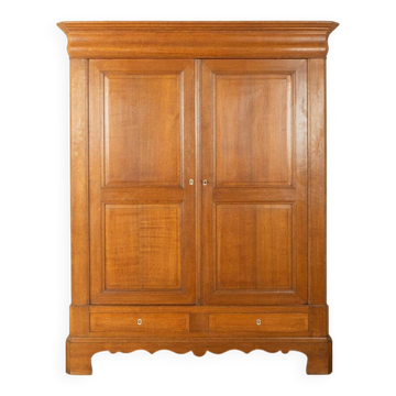 Armoire antique classique en chêne, avant 1900
