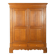 Classic antique wardrobe made of oak, pre-1900