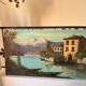 Large oil on canvas from the 20th century signed J. Beyly.