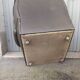 Pair of Chesterfield armchairs with footrest
