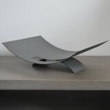 Ashtray / Centrepiece in Industrial Design Metal / Space Age