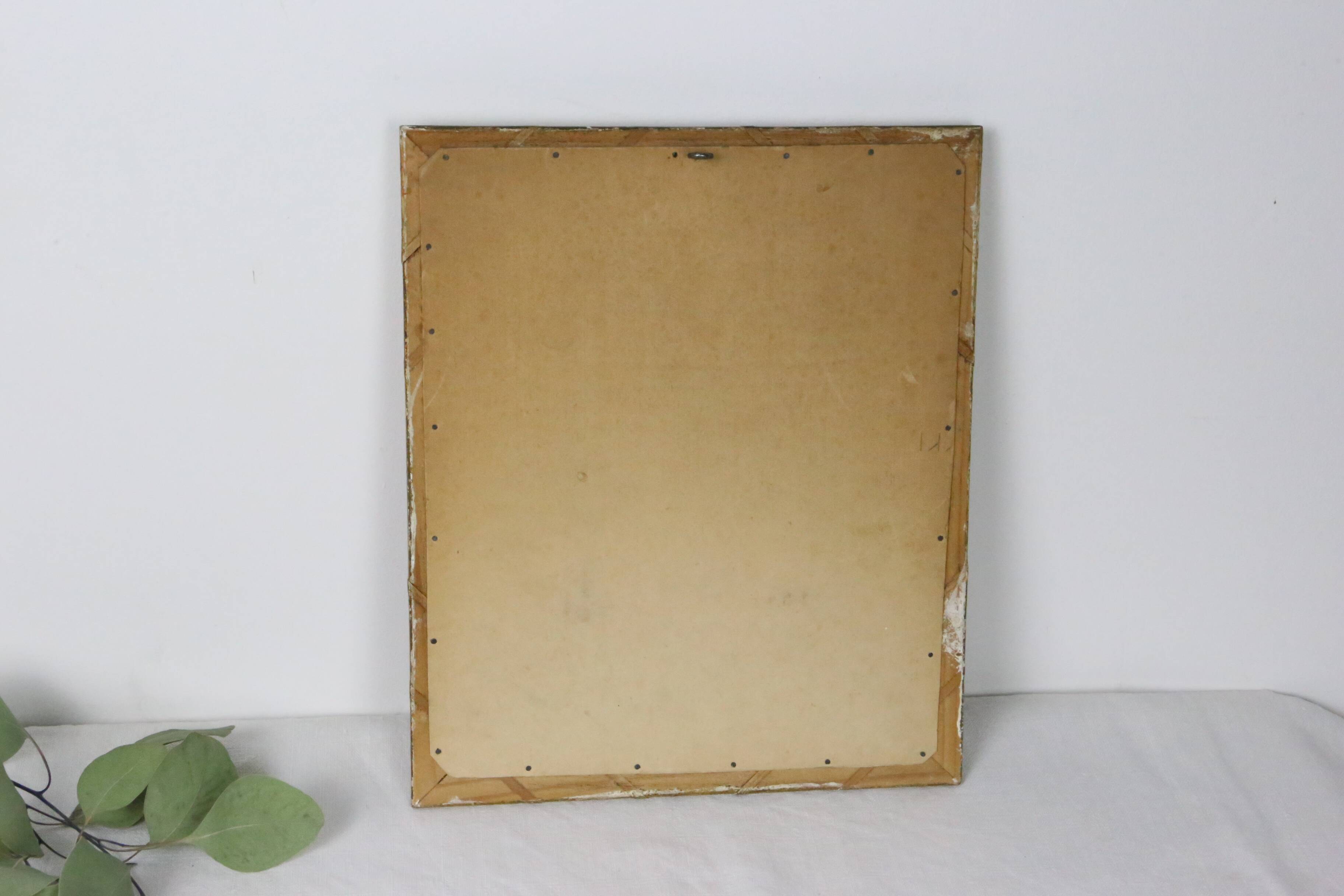 Antique mirror from the early 20th century