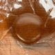 Large vintage Swedish glass bowl with floral decoration by Ann Wärff for Kosta Boda, 1970s.