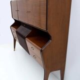 Osvaldo Borsani Mid-Century Modern Italian Sideboard with Bar Cabinet, 1950
