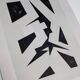 Modern geometric painting