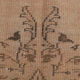 Classic floral brown vintage  rug