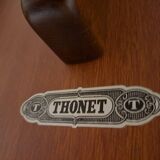 Ronde uitschuifbare eettafel Thonet