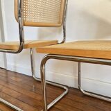 Set of 2 Cesca chairs by Marcel BREUER b32