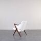 Mid-Century Norwegian Teak Armchairs Knott from Brunstad Møbelfabrikk, 1960