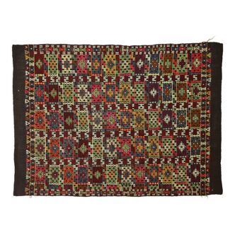 Tapis kilim artisanal d’Anatolie 208 cm x 123 cm