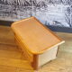 Meuble d'appoint vintage en rotin