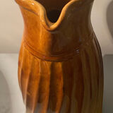 Enamelled pitcher stamped "The Cyclades" (Anduze) Perfect condition