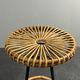 Midcentury Dutch rattan bamboo bar stools by Rohe Noordwolde, 1950s
