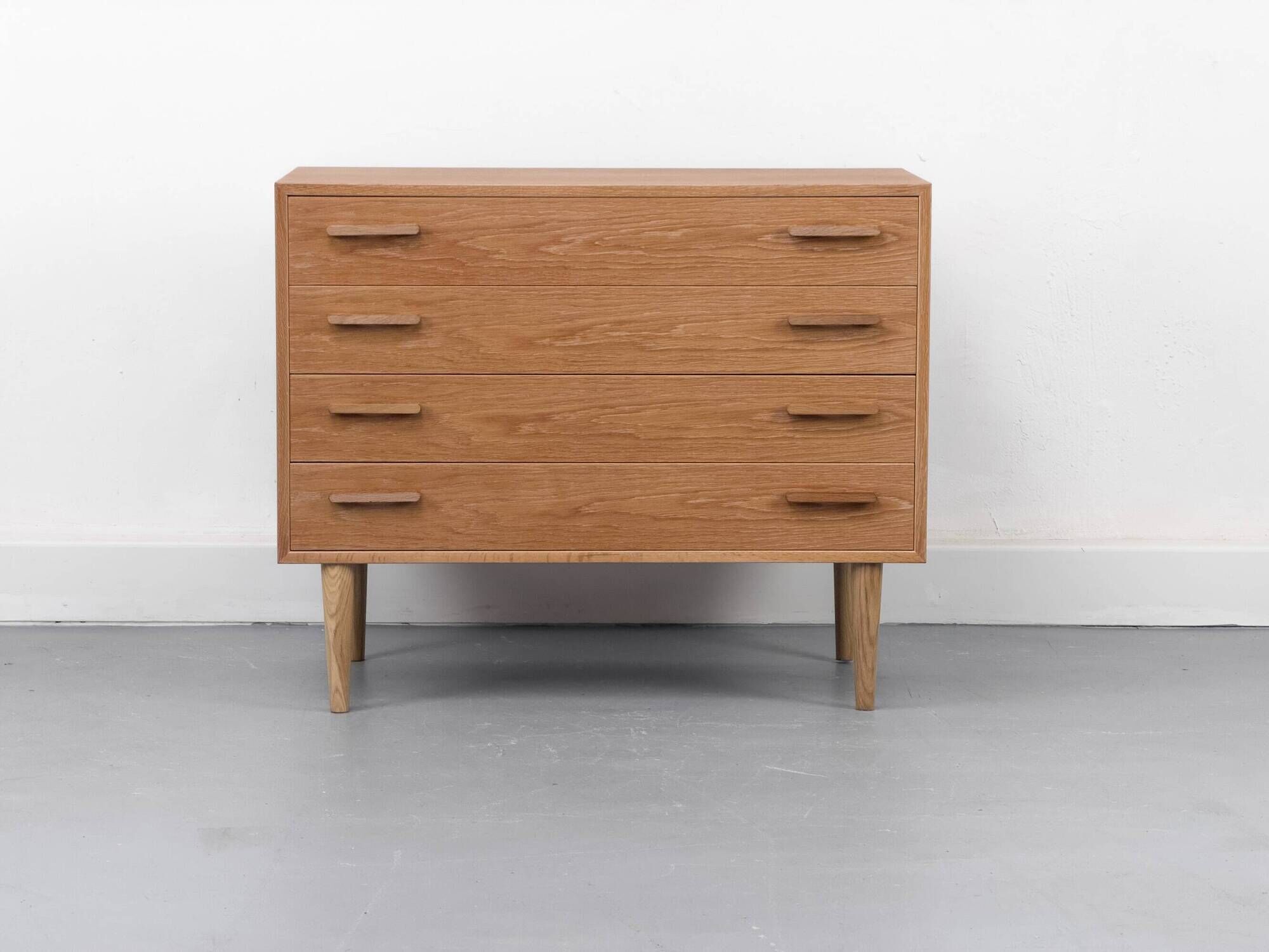 Danish Oak Chest of Drawers by Kai Kristiansen for FM Møbler, 1960s