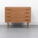 Danish Oak Chest of Drawers by Kai Kristiansen for FM Møbler, 1960s