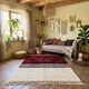 Handmade traditional Berber rug size 2/3 m