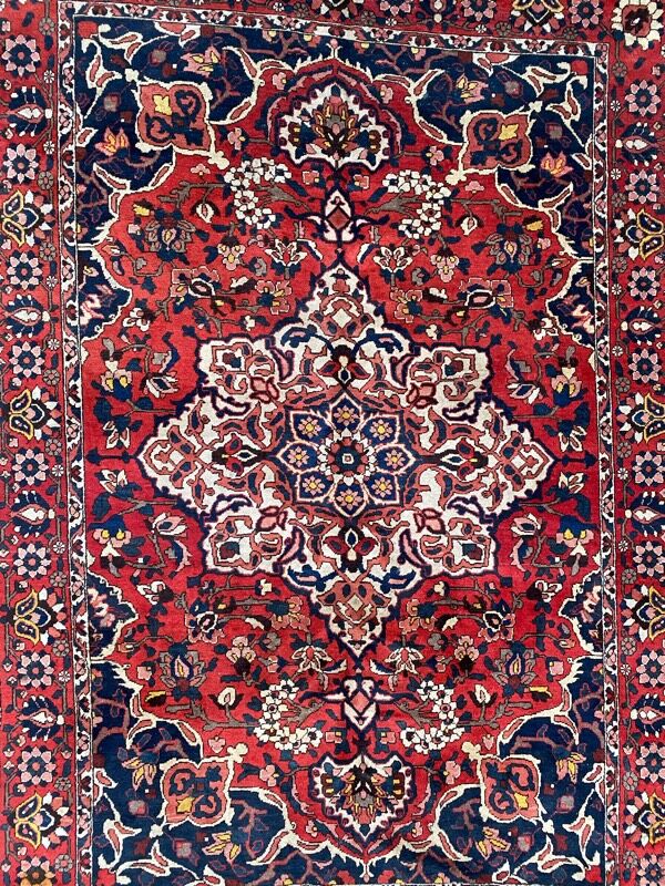 Old Persian rug Bakhtiar 210x300 cm
