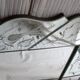 Very large Venetian mirror 180x100cm