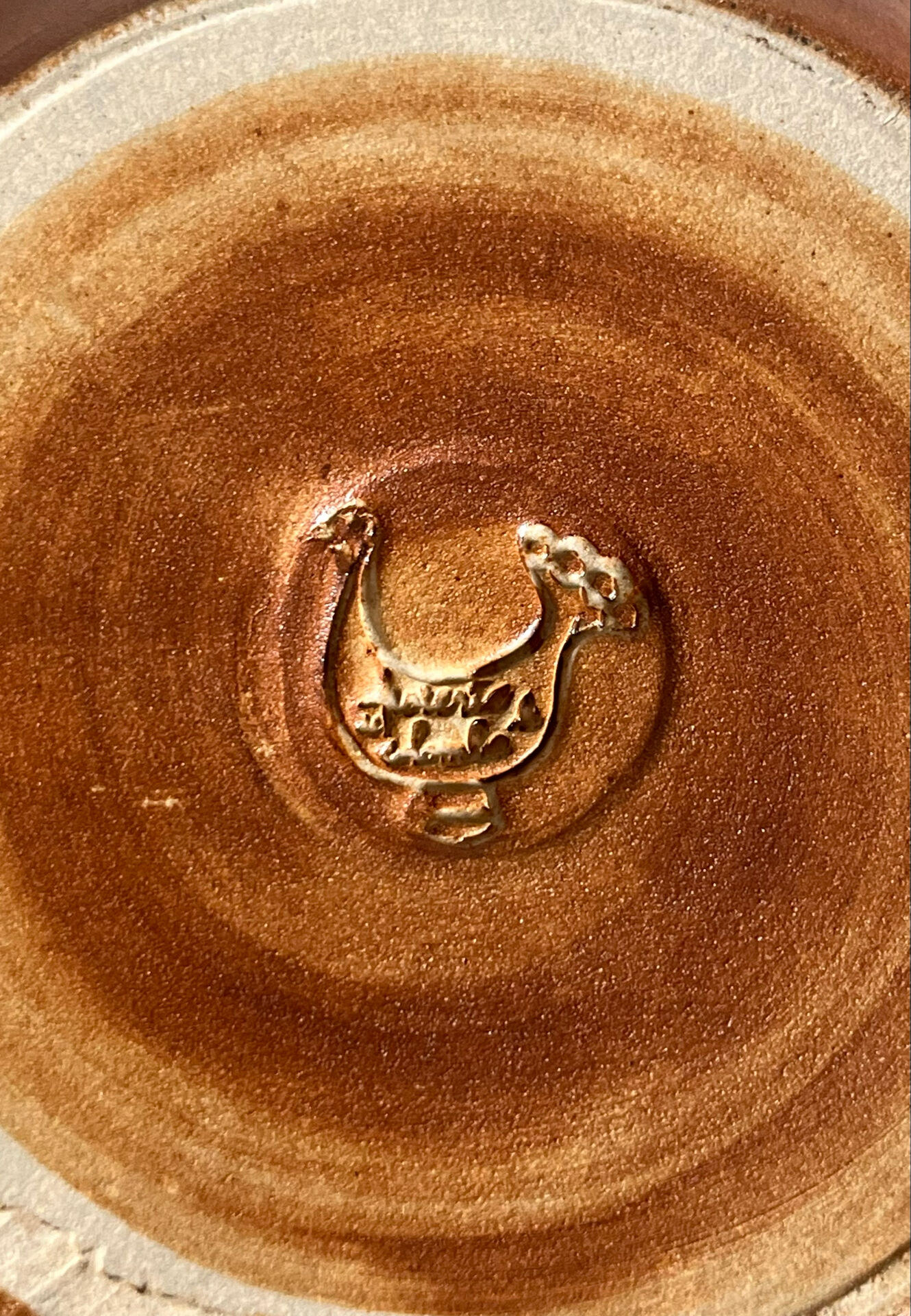 8 pottery plates from La Colombe