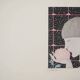 Georges Lepape: Art Deco, young woman with a rose, original signed engraving