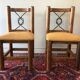 Duo of chairs brutalist style