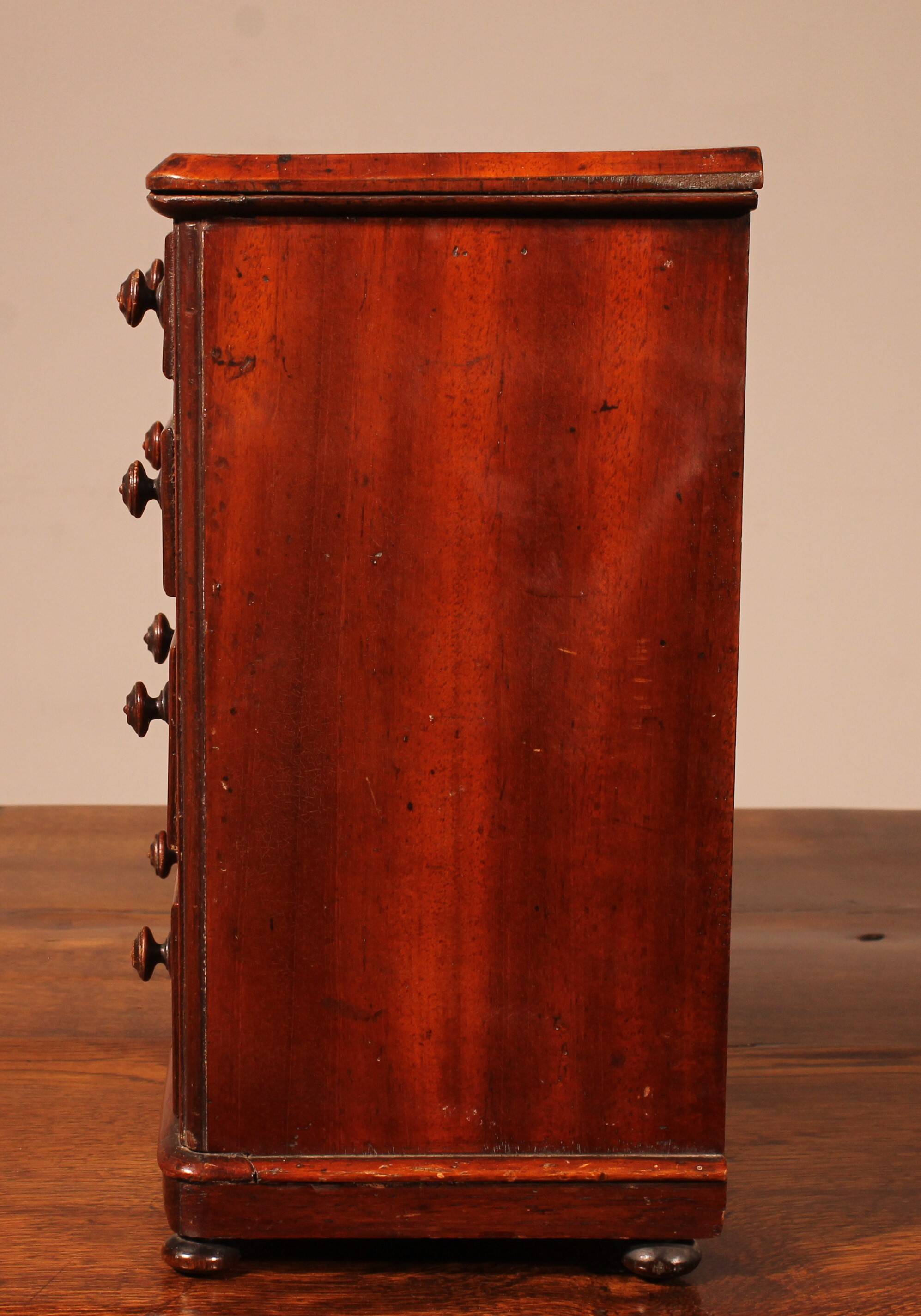 19th Century Mahogany Master Commode