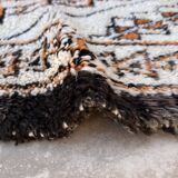 Beni Ourain Moroccan rug white - 190 x 338 cm