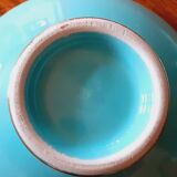 Magdalithe ceramic cup and dish from the 1950s