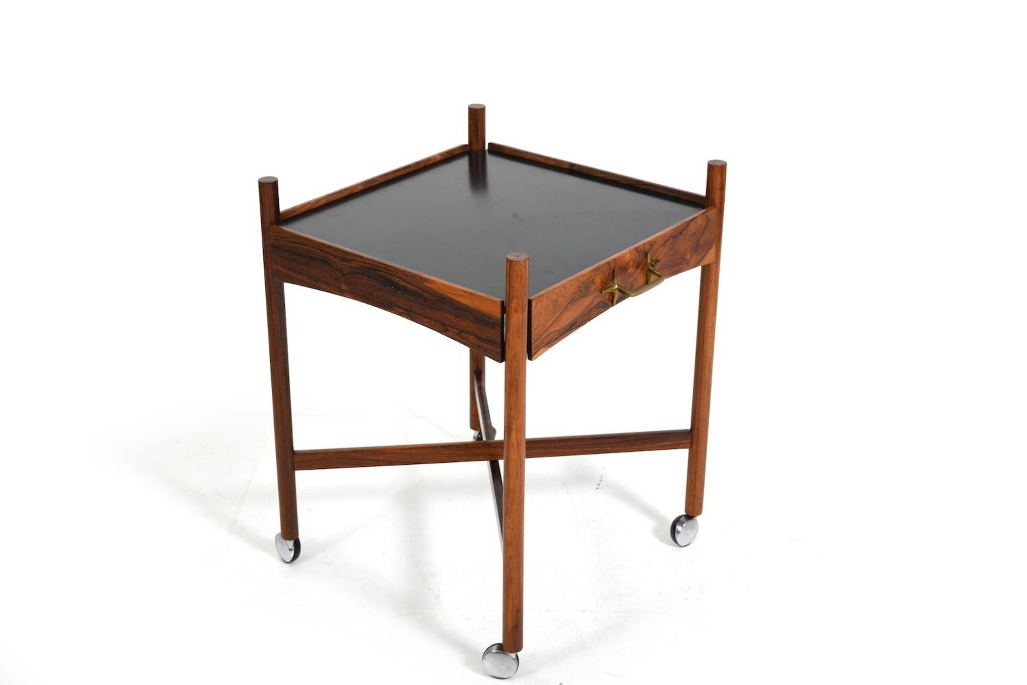 Table pliante à plateau de Mogens Lysell, Danemark, années 1960