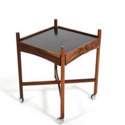 Table pliante à plateau de Mogens Lysell, Danemark, années 1960