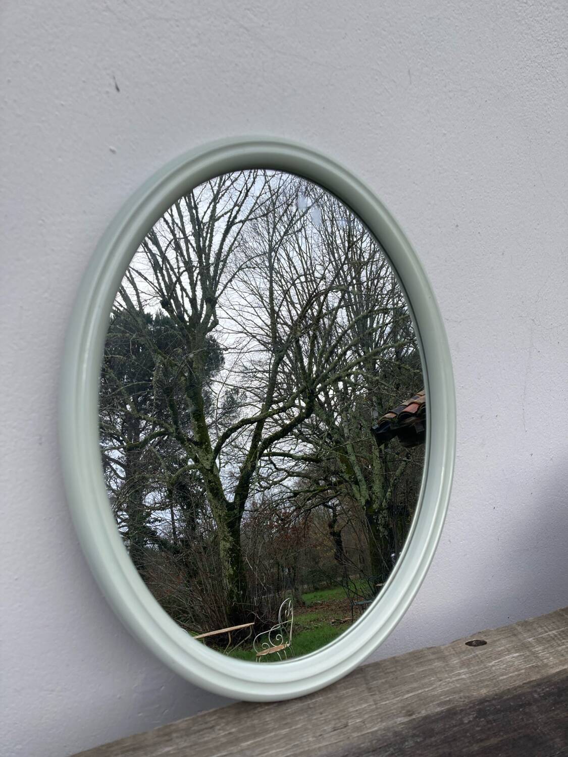 80s Tiger oval mirror