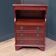 Small vintage bachelor's cabinet - bedside table